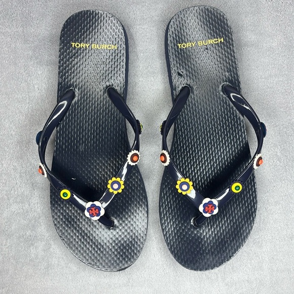 🔥🔥🔥Tory Burch Marguerite Women’s flip-flop Size: 6-7🔥🔥🔥 - Picture 4 of 11